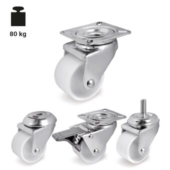 TR-32-B-Roues monolithiques en polyamide 6